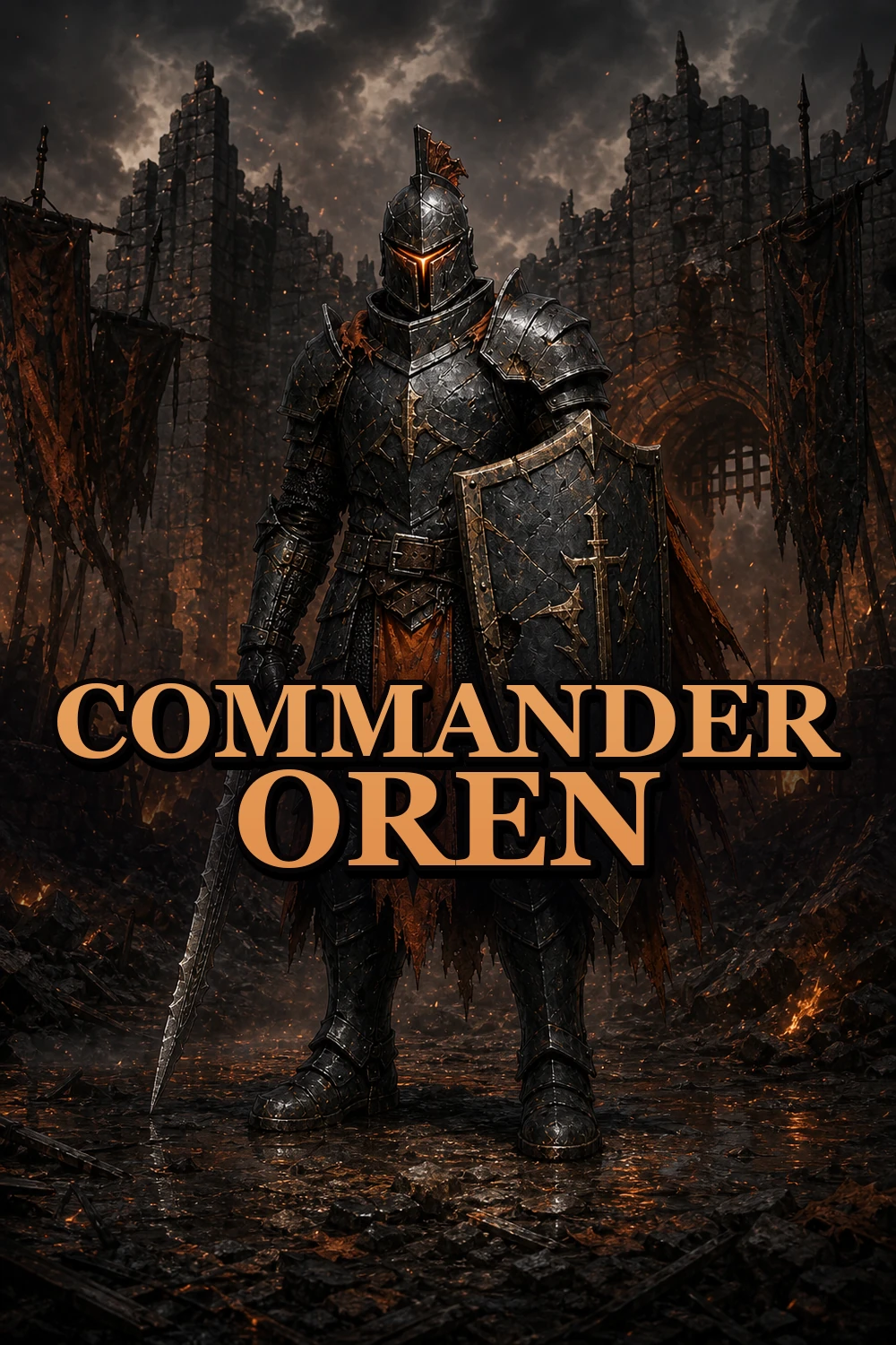 Commander Oren at the Broken Gate